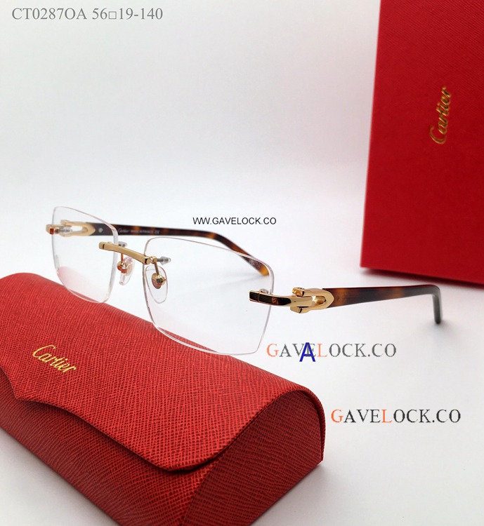 Première de Cartier ct02870a Eyeglasses Brown leg